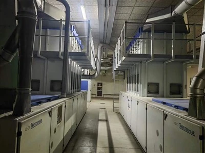 Máquinas usadas para salas de sopro